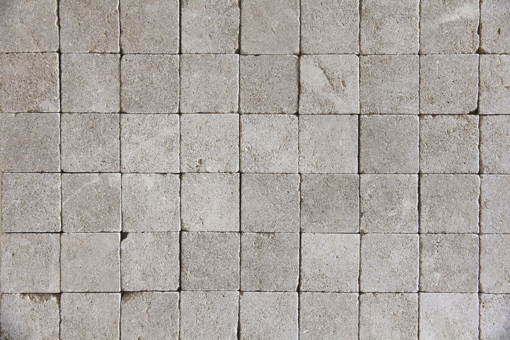 Tiles of Ezra Moroccan Limestone - Sahara - 2.75" x 2.75"