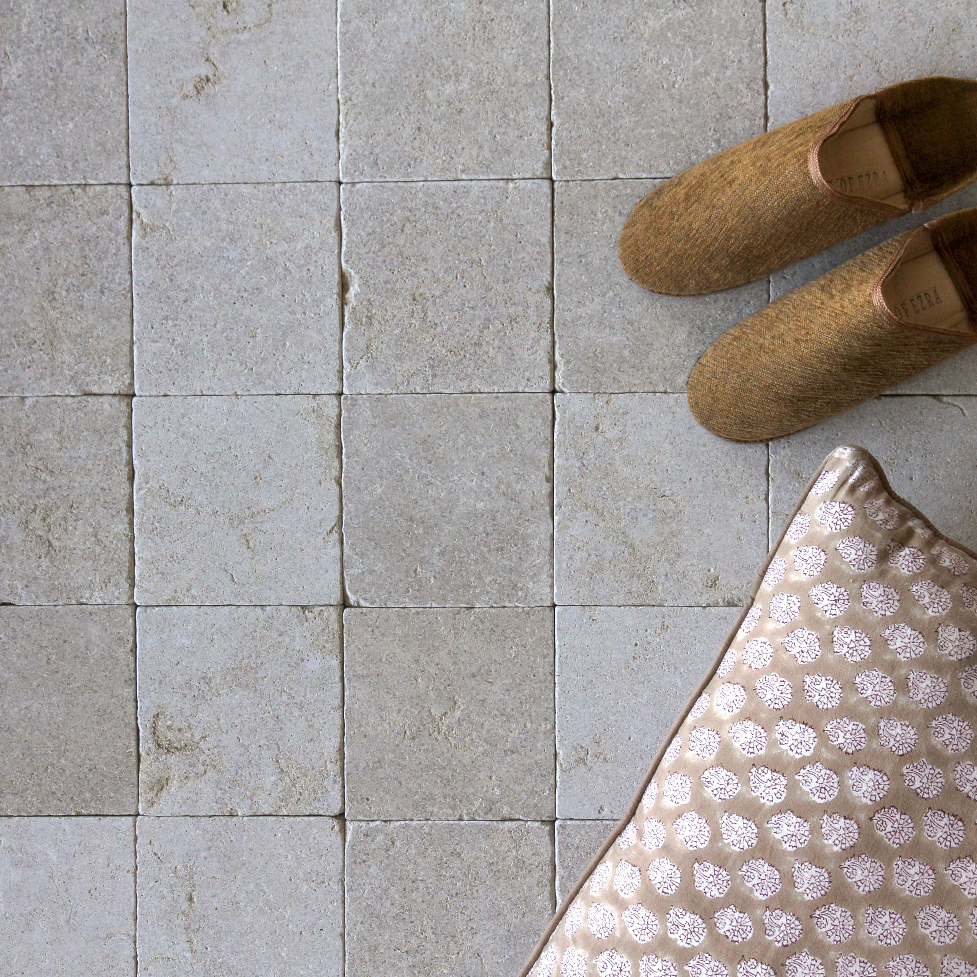 Tiles of Ezra Moroccan Limestone - SAHARA-4x4