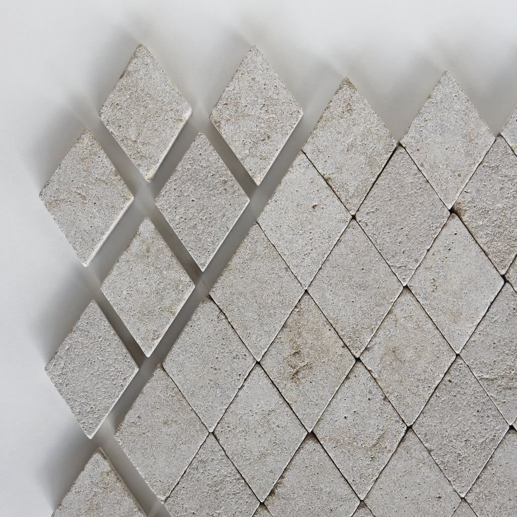 Tiles of Ezra Moroccan Limestone - Diamond - Sahara - 5x3