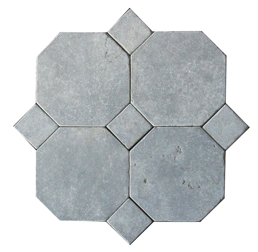 Tiles of Ezra Moroccan Limestone - Octagon - ATLAS-8x8