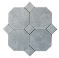Tiles of Ezra Moroccan Limestone - Octagon - ATLAS-8x8