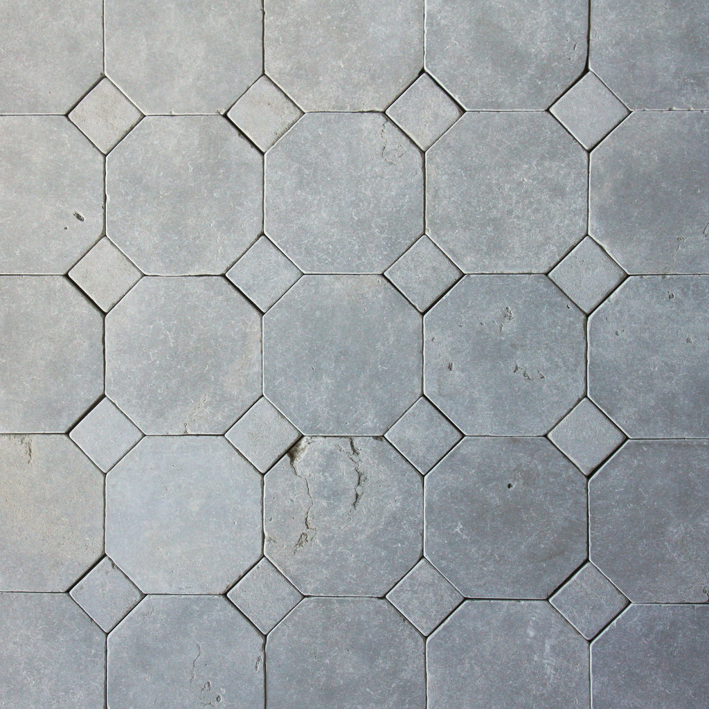 Tiles of Ezra Moroccan Limestone - Octagon - ATLAS-8x8