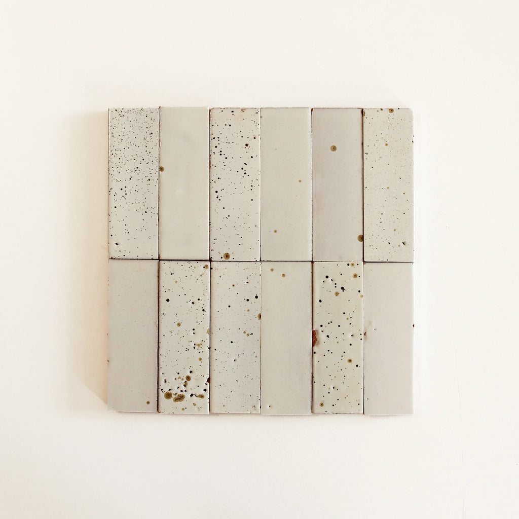 Tiles of Ezra Moroccan Tierra - Nieve Punto 6 x 2 (Carton)
