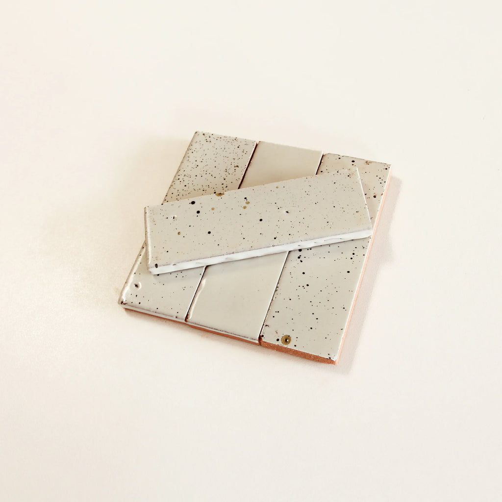 Tiles of Ezra Moroccan Tierra - Nieve Punto 6 x 2 (Carton)