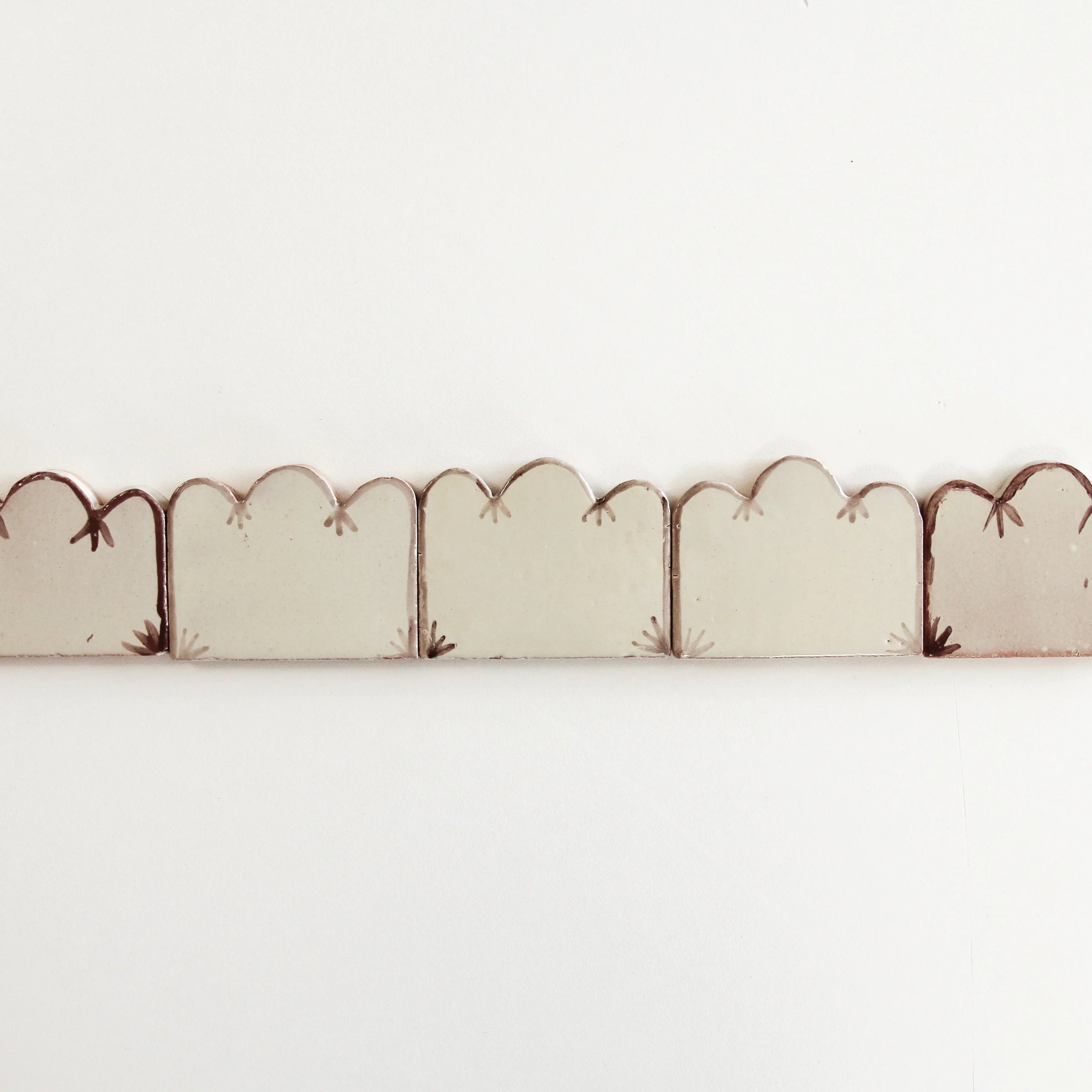 Tiles of Ezra - Amano Border - Tres Chocolate 4 x 3 (Carton)