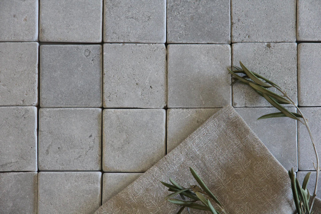 Tiles of Ezra Moroccan Limestone - ATLAS - 2.75" x 2.75"