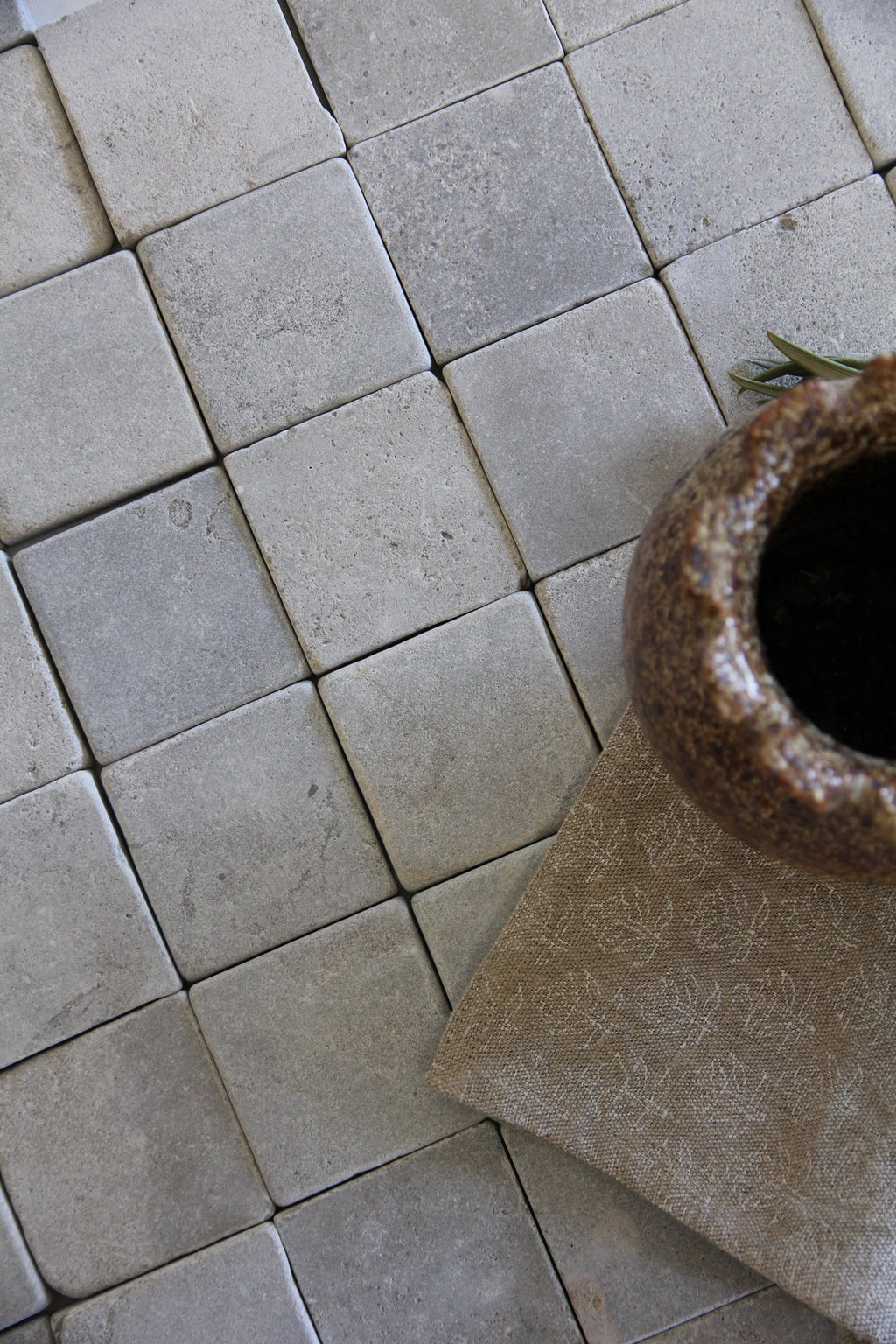 Tiles of Ezra Moroccan Limestone - ATLAS - 2.75" x 2.75"