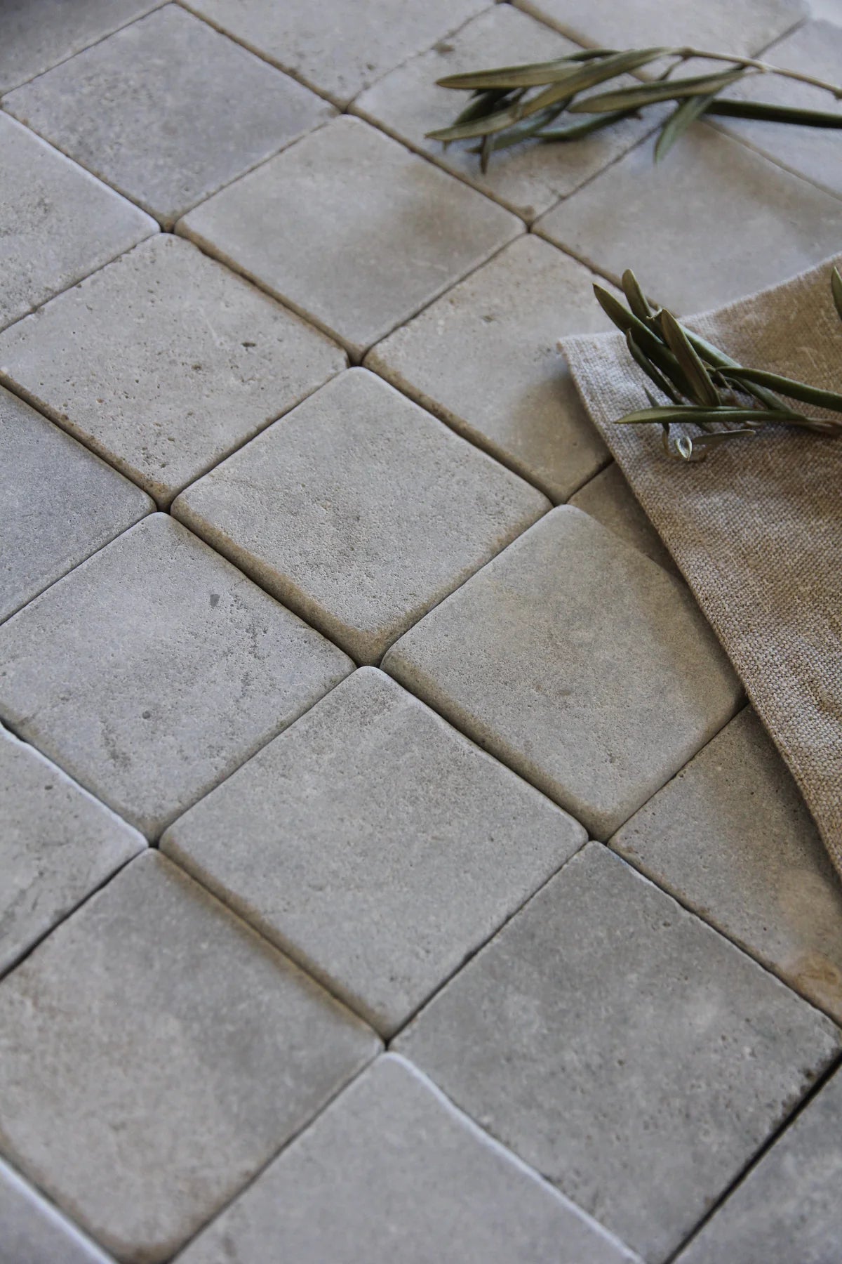 Tiles of Ezra Moroccan Limestone - ATLAS - 2.75" x 2.75"