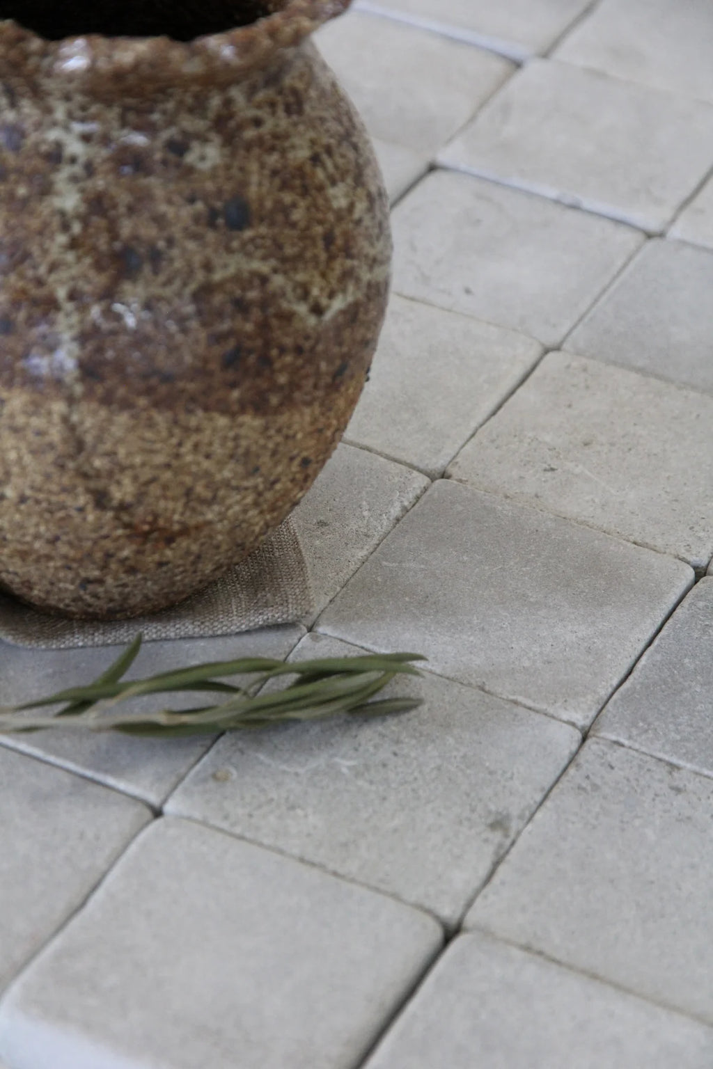 Tiles of Ezra Moroccan Limestone - ATLAS - 2.75" x 2.75"