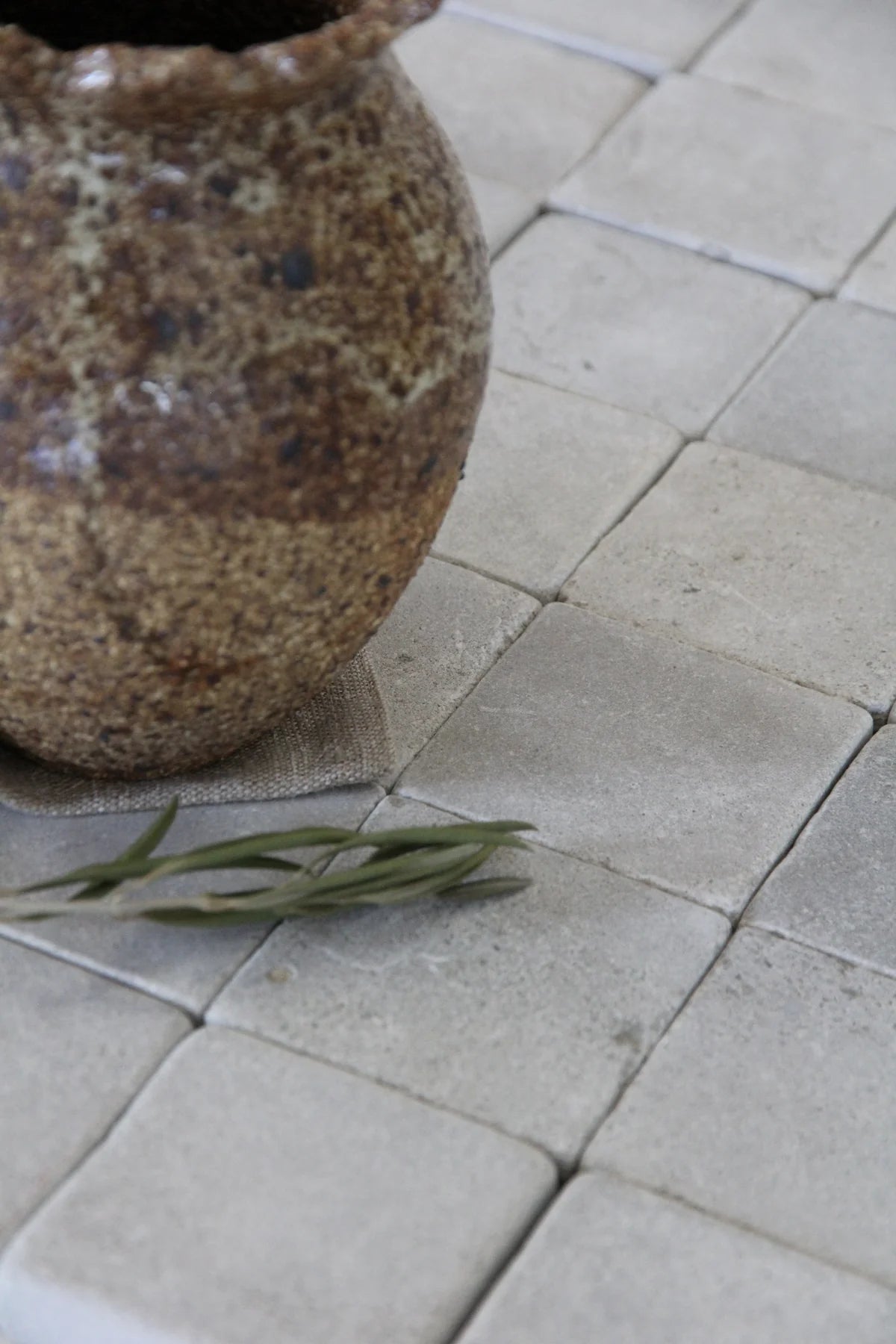 Tiles of Ezra Moroccan Limestone - ATLAS - 2.75" x 2.75"