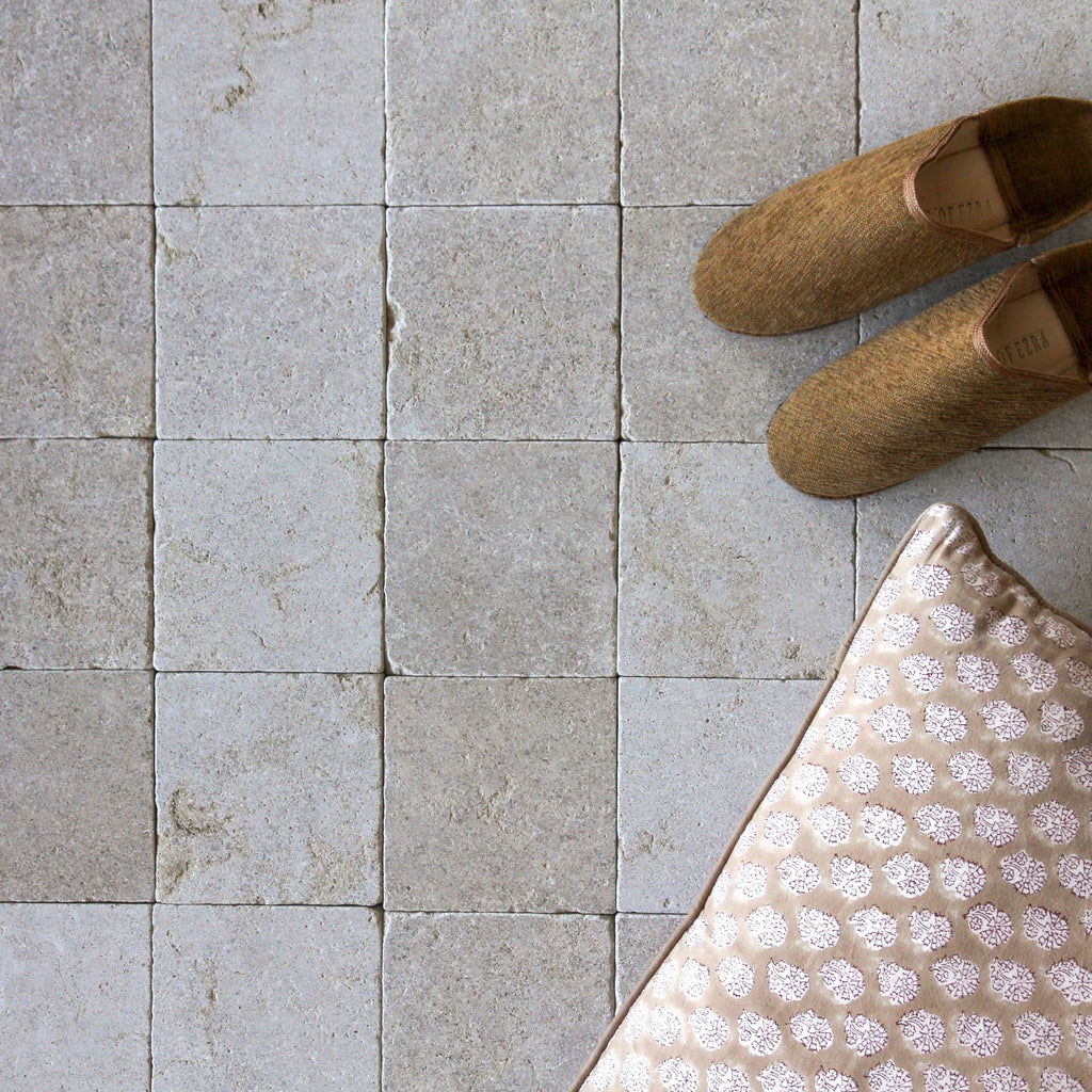 Tiles of Ezra Moroccan Limestone - SAHARA-6x6