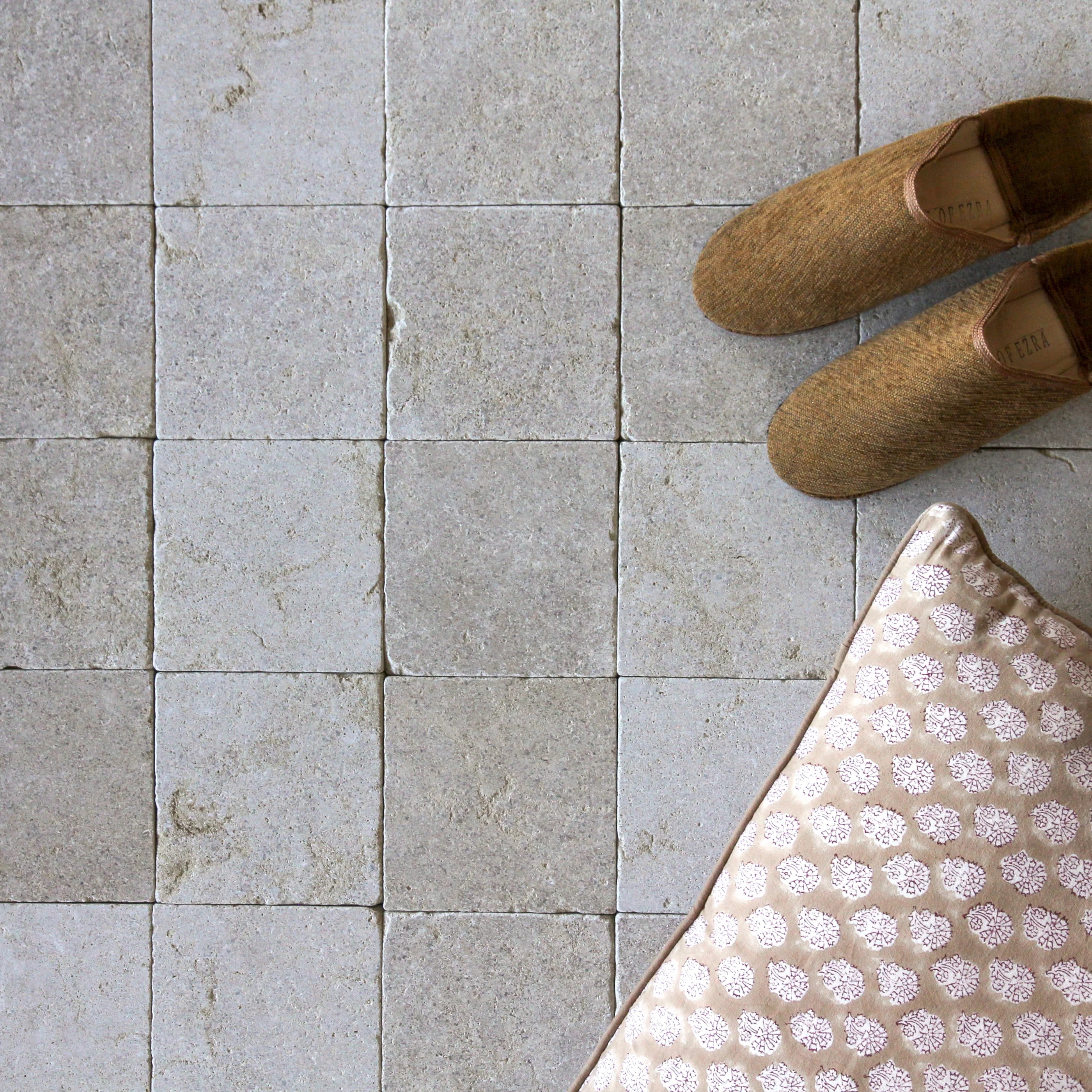 Tiles of Ezra Moroccan Limestone - SAHARA-6x6