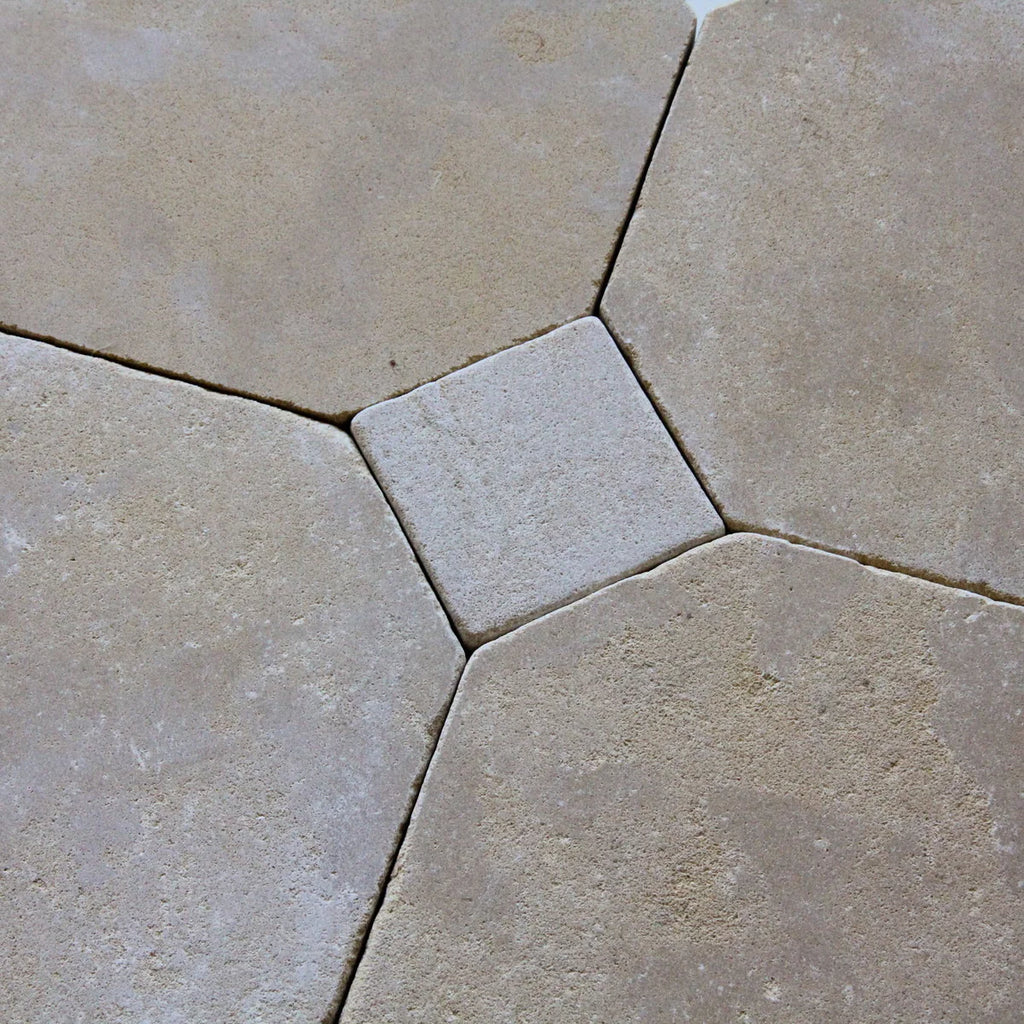 Tiles of Ezra Moroccan Limestone - Octagon - MEKNES-8x8