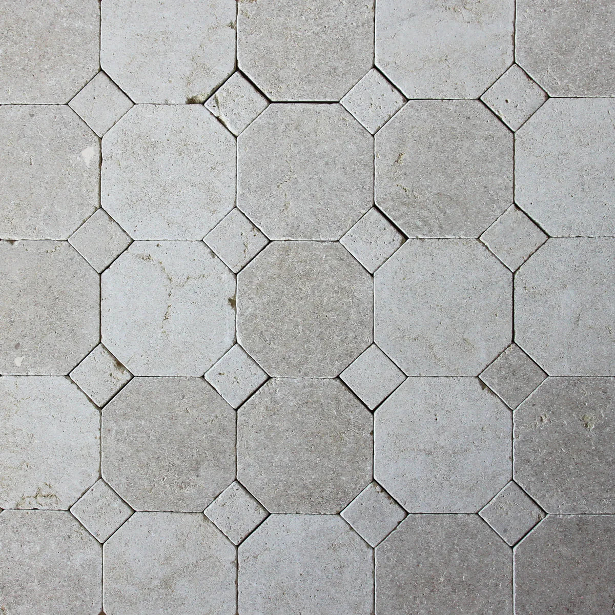 Tiles of Ezra Moroccan Limestone - Octagon - SAHARA-8x8
