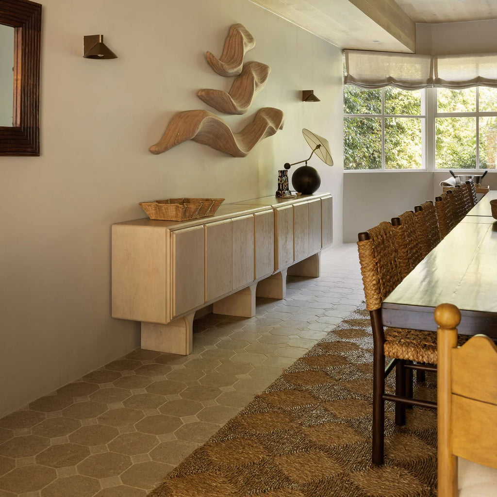 Tiles of Ezra Moroccan Limestone - Octagon - SAHARA-8x8