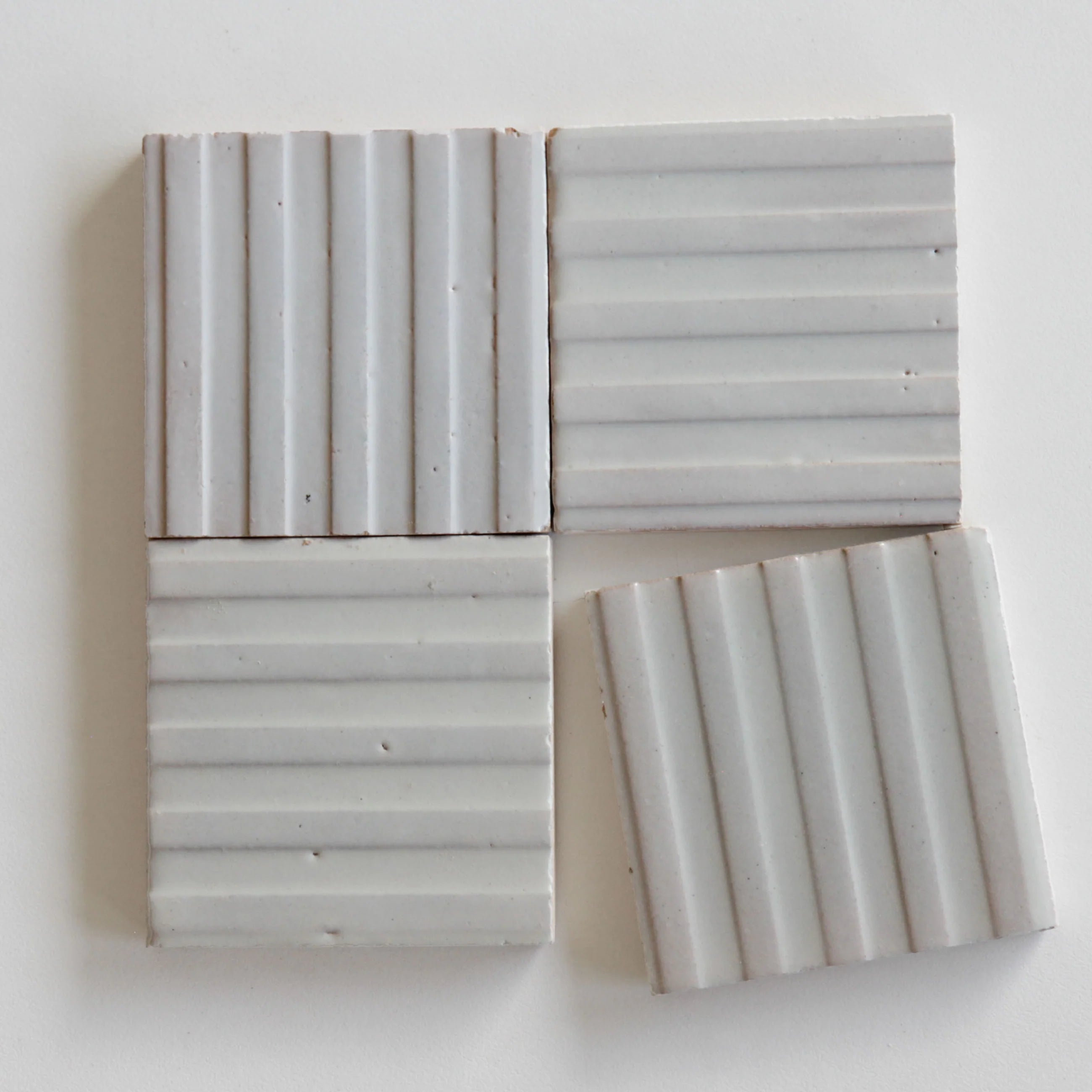 Tiles of Ezra Moroccan Tierra - Raki Nieve - 4 x 4