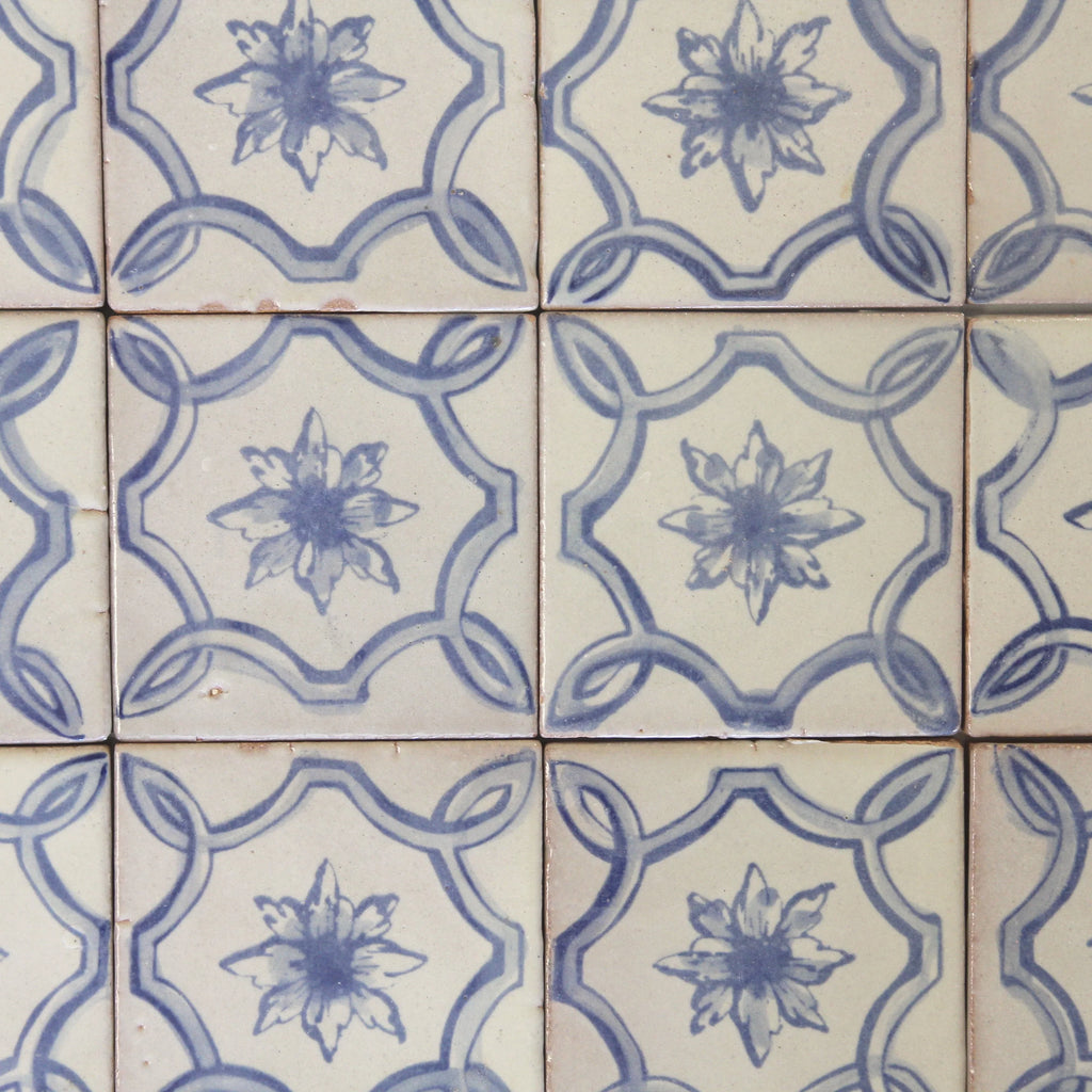 Tiles of Ezra - Amano - Fado Azul-4x4 (Carton)