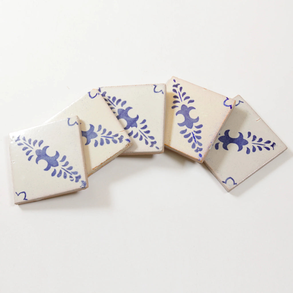 Tiles of Ezra - Amano - Hoja Azul-4x4 (Carton)