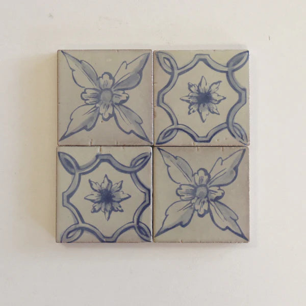 Tiles of Ezra - Amano - Fado Cascais Blend Azul-4x4 (Carton)