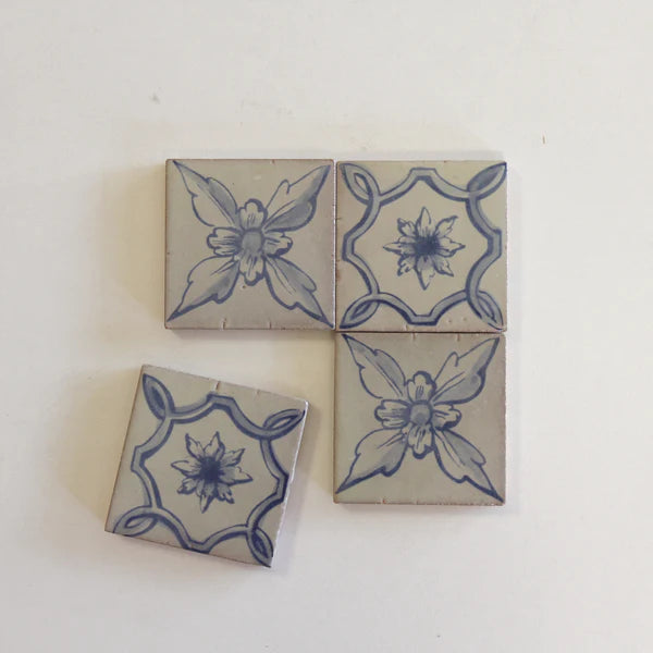 Tiles of Ezra - Amano - Fado Cascais Blend Azul-4x4 (Carton)