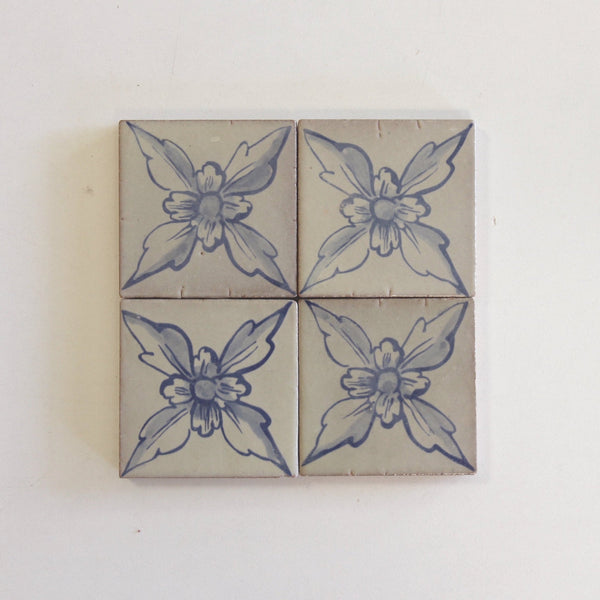 Tiles of Ezra - Amano - Fado Cascais Blend Azul-4x4 (Carton)