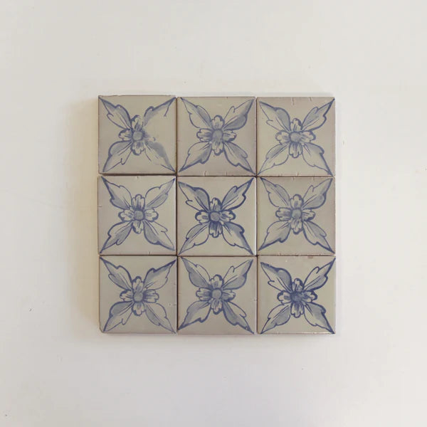 Tiles of Ezra - Amano - Fado Cascais Blend Azul-4x4 (Carton)