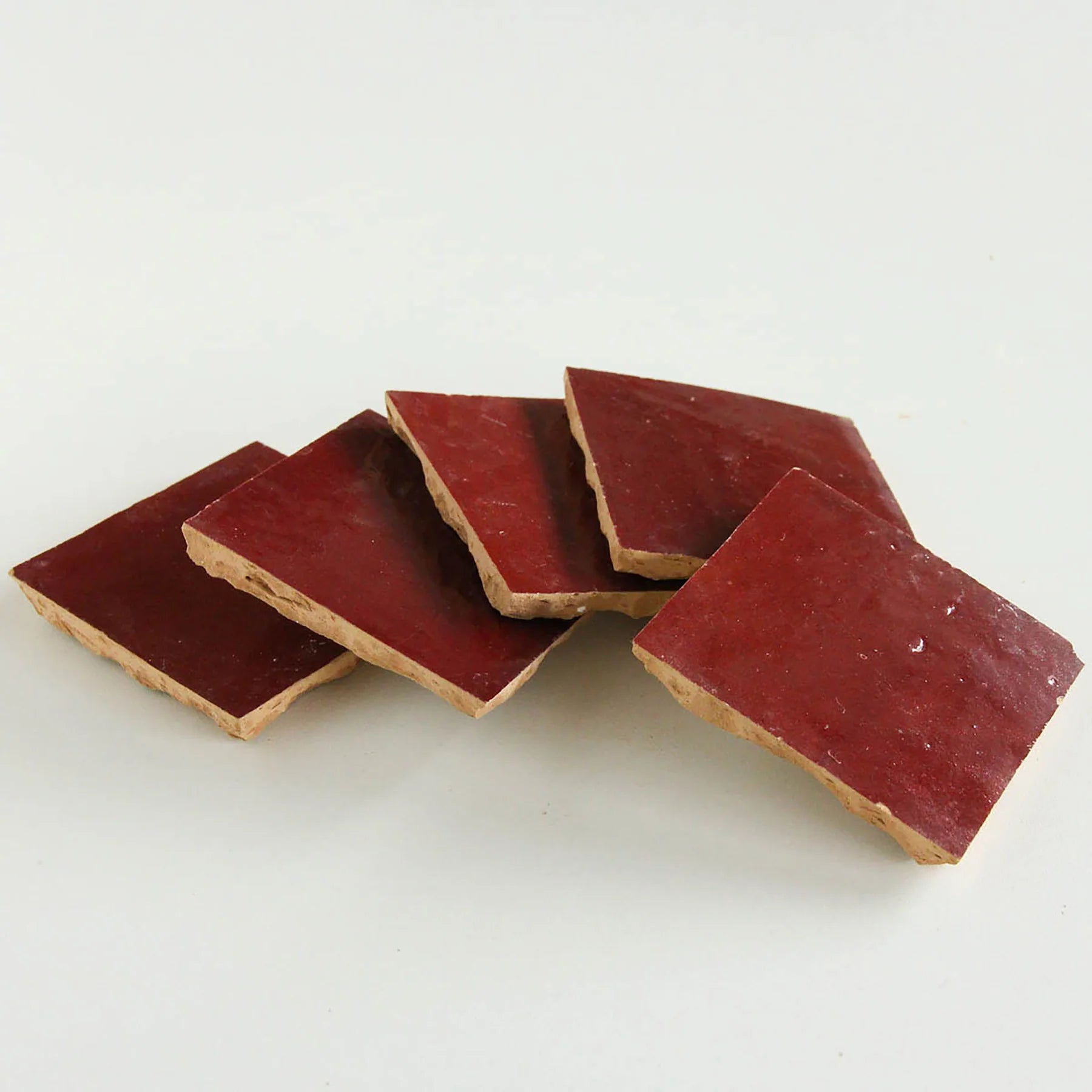 Tiles of Ezra Moroccan Zellige-JUNGLE RED-4x4 (Carton)