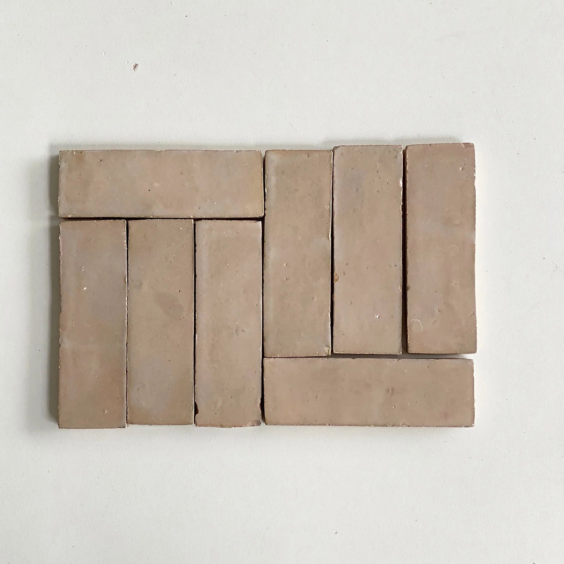 Tiles of Ezra Moroccan Zellige Thin Bejmat-LATTE-6x2 (Carton)