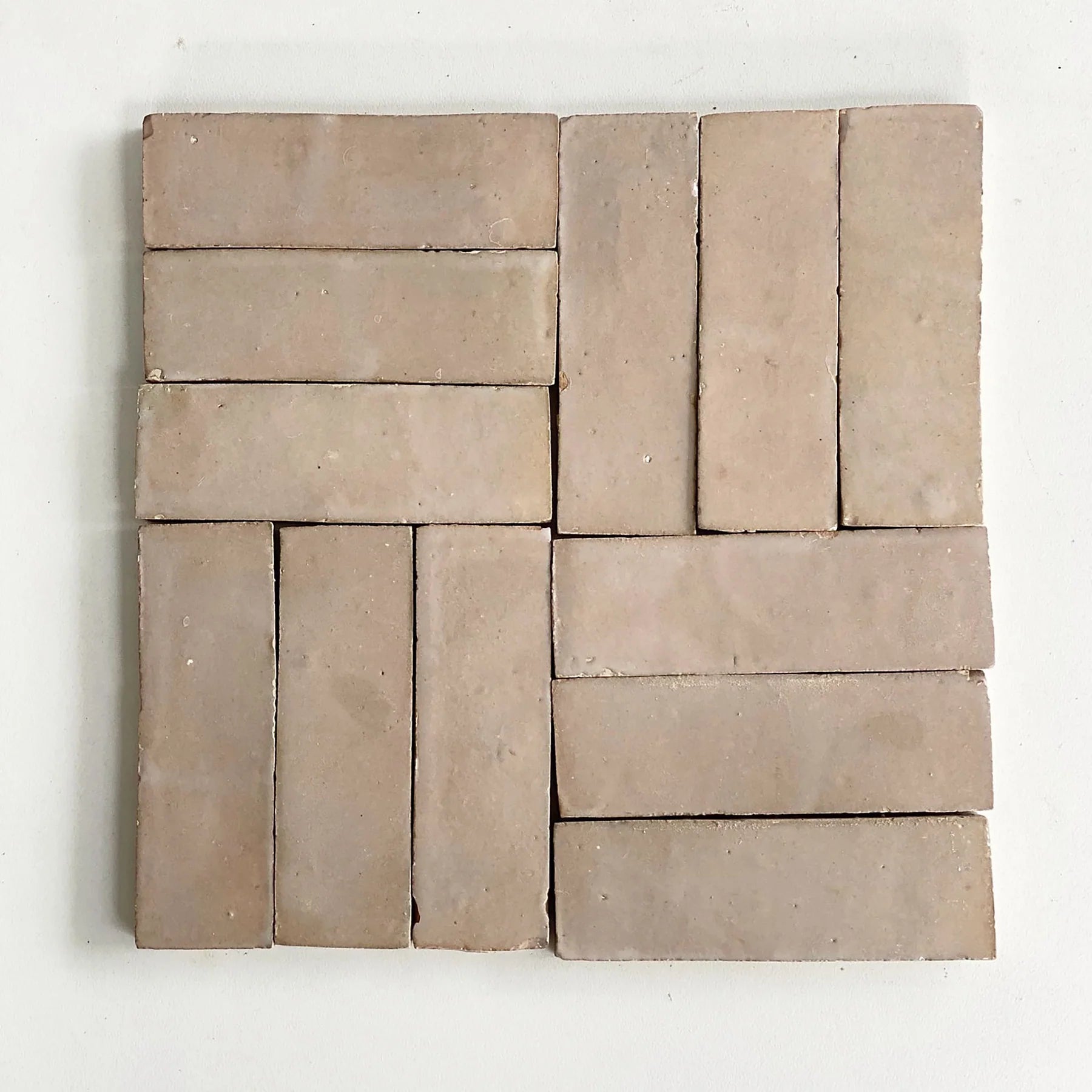 Tiles of Ezra Moroccan Zellige Thin Bejmat-LATTE-6x2 (Carton)