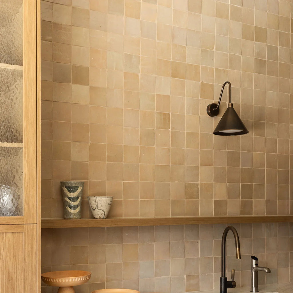 Tiles of Ezra Moroccan Zellige-LATTE-4x4 (Carton)