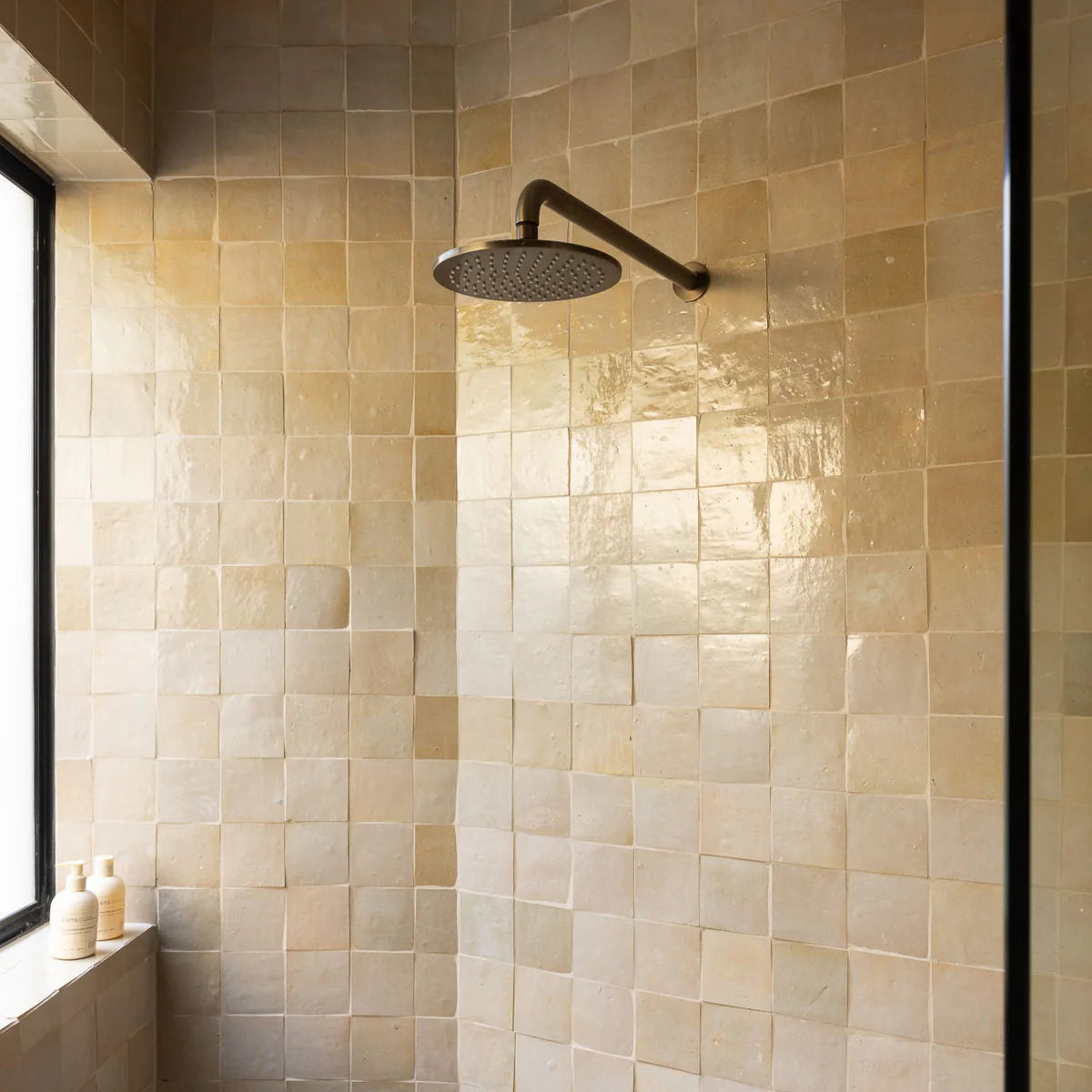 Tiles of Ezra Moroccan Zellige-LATTE-4x4 (Carton)