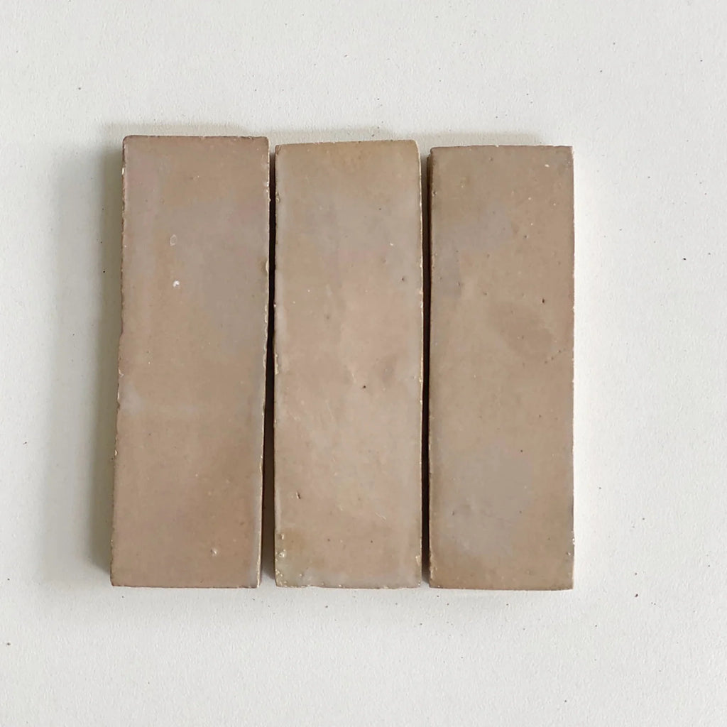 Tiles of Ezra Moroccan Zellige Thin Bejmat-LATTE-6x2 (Carton)