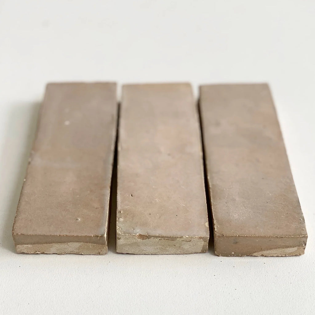 Tiles of Ezra Moroccan Zellige Thin Bejmat-LATTE-6x2 (Carton)