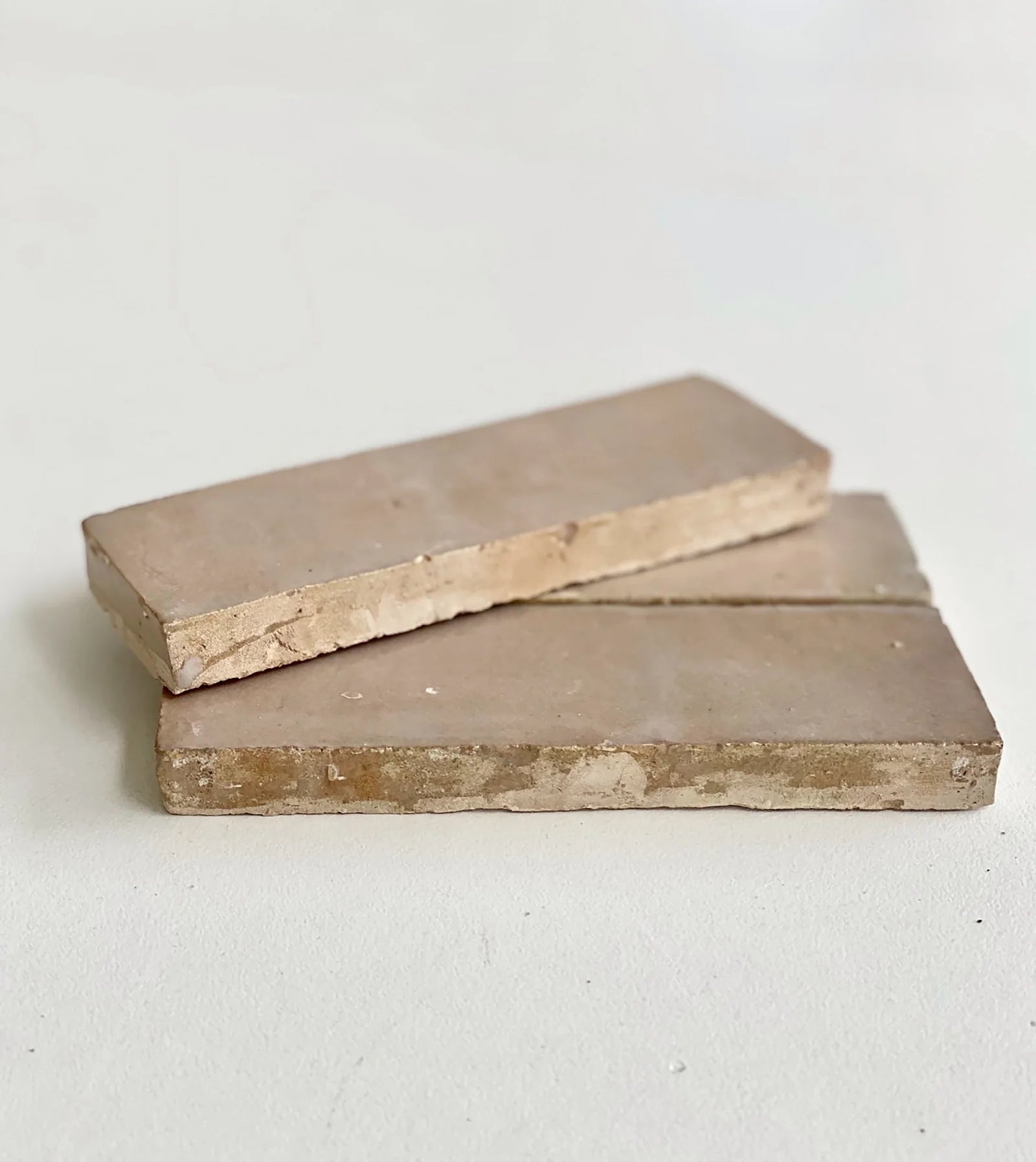 Tiles of Ezra Moroccan Zellige Thin Bejmat-LATTE-6x2 (Carton)