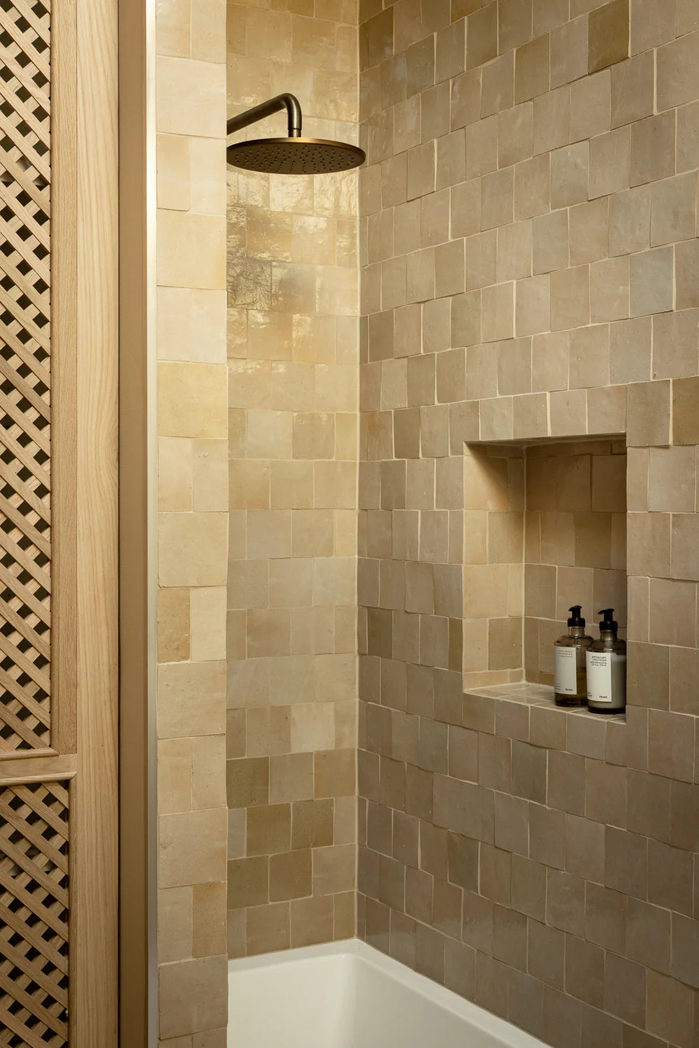 Tiles of Ezra Moroccan Zellige-LATTE-4x4 (Carton)