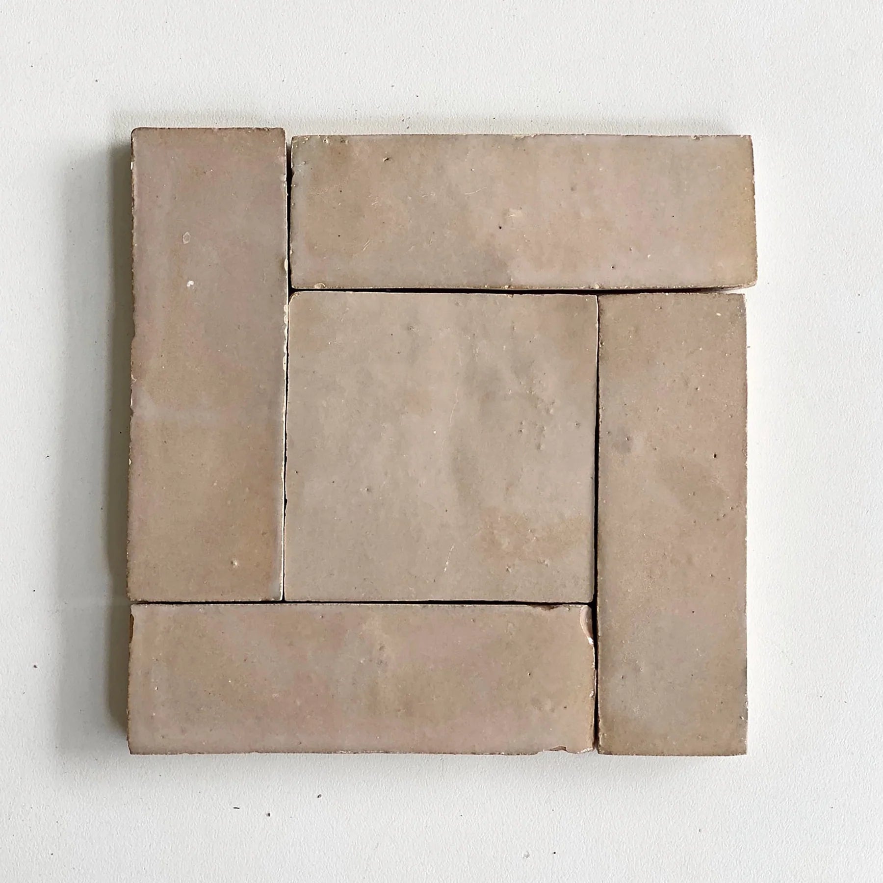 Tiles of Ezra Moroccan Zellige Thin Bejmat-LATTE-6x2 (Carton)