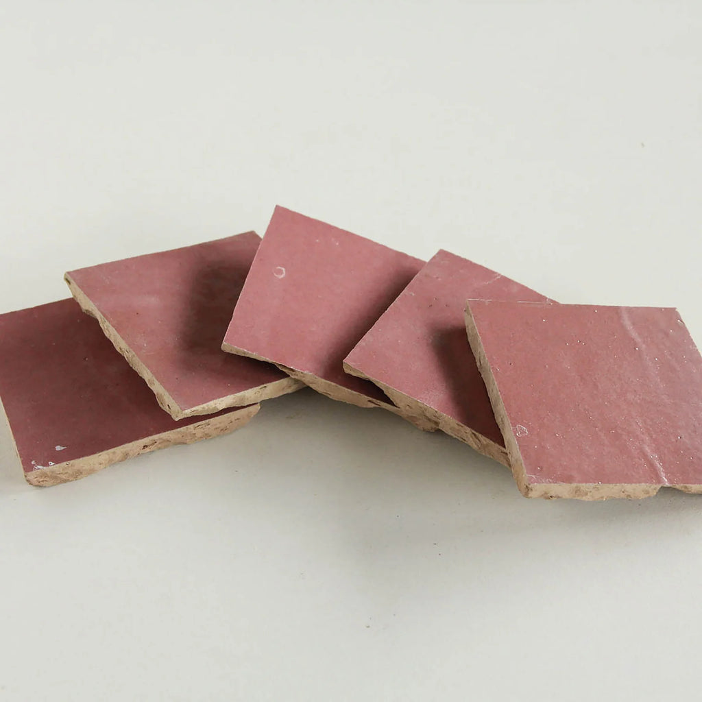Tiles of Ezra Moroccan Zellige-LILAC-4x4 (Carton)