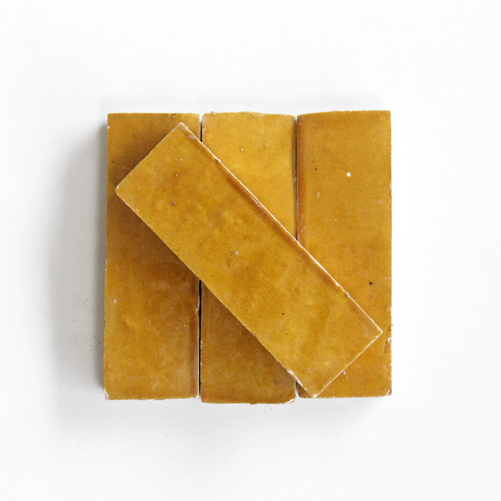 Tiles of Ezra Moroccan Zellige Thin Bejmat-Manuka-6x2 (Carton)