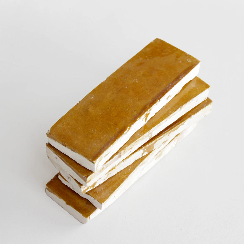 Tiles of Ezra Moroccan Zellige Thin Bejmat-Manuka-6x2 (Carton)