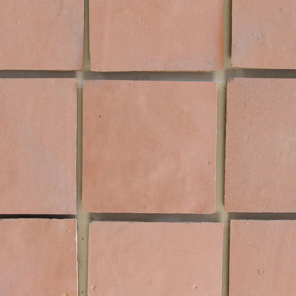 Tiles of Ezra Moroccan Zellige-MELOCOTON-4x4 (Carton)