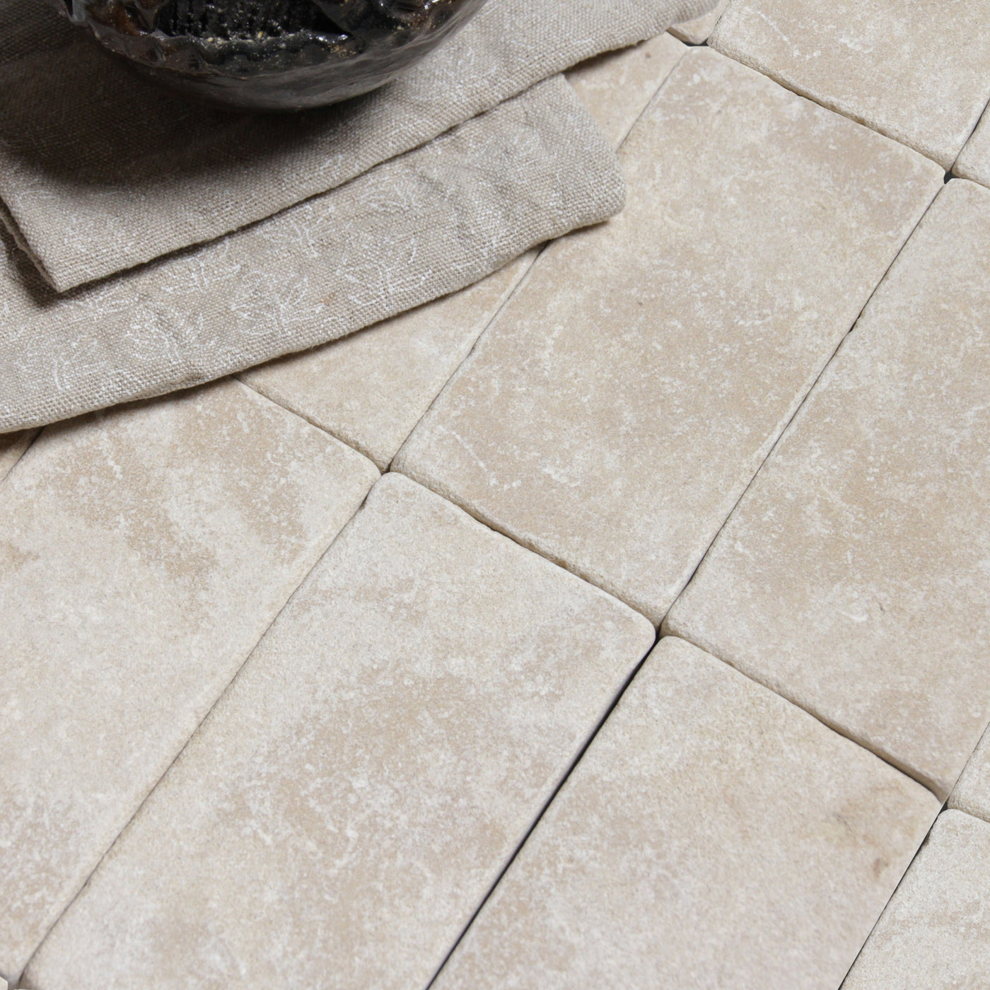 Tiles of Ezra Moroccan Limestone - MEKNES-6x3