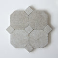 Tiles of Ezra Moroccan Limestone - Octagon - SAHARA-8x8