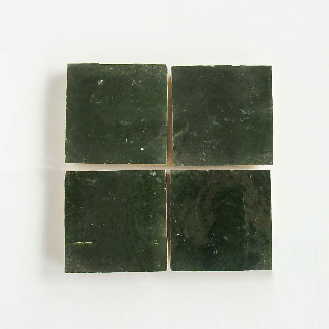 Tiles of Ezra Moroccan Zellige-DARK GREEN-4x4 (Carton)