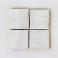 Tiles of Ezra Moroccan Zellige-SNOW-4x4 (Carton)