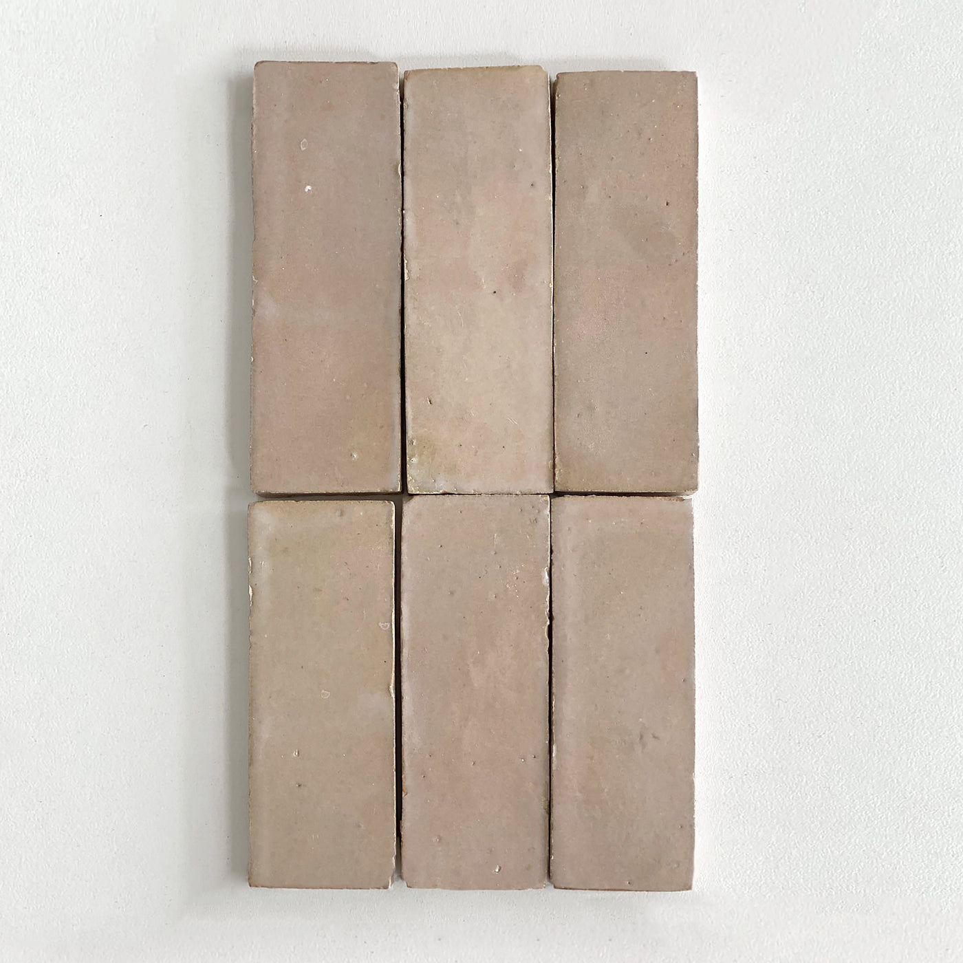 Tiles of Ezra Moroccan Zellige Thin Bejmat-LATTE-6x2 (Carton)