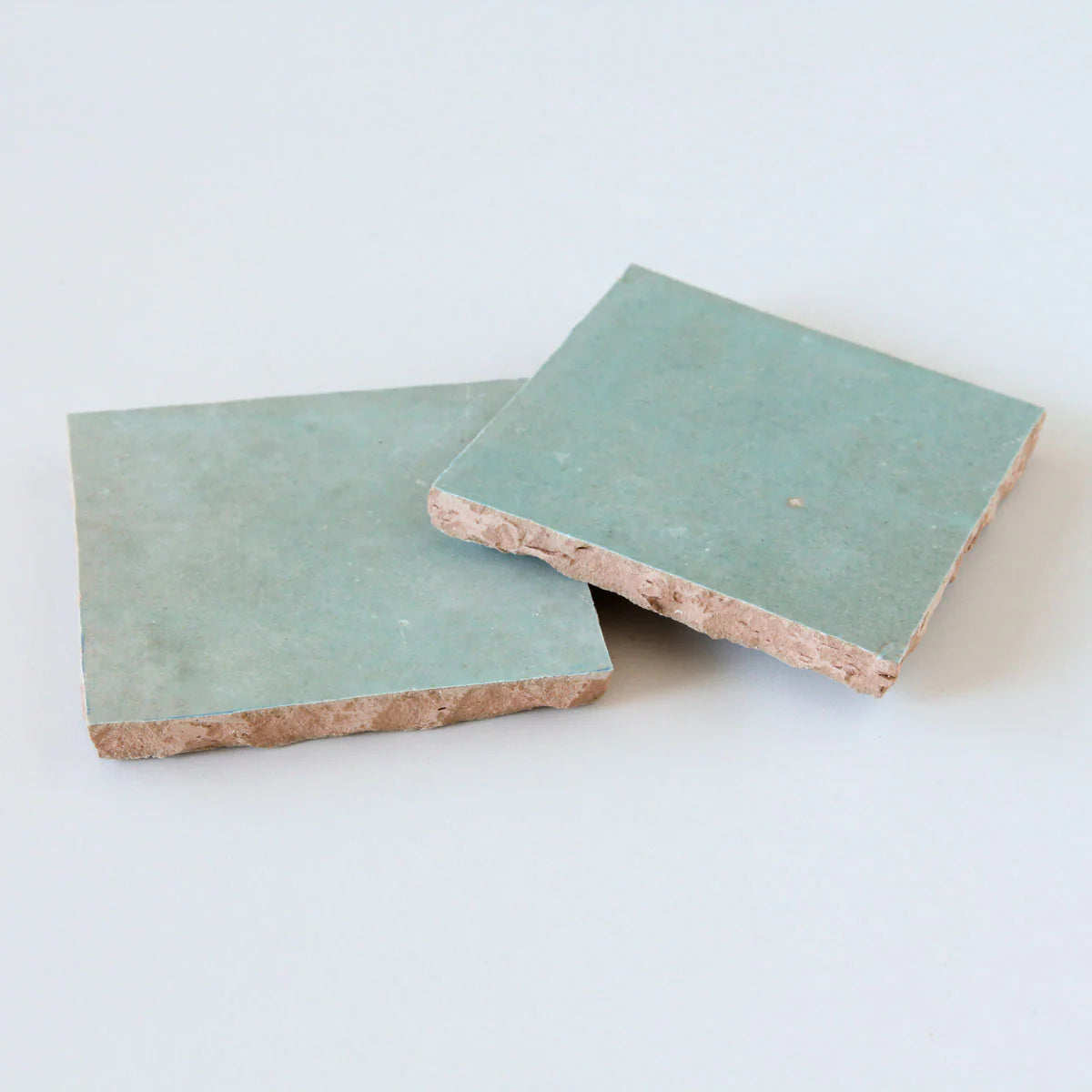 Tiles of Ezra Moroccan Zellige-MOSS-4x4 (Carton)