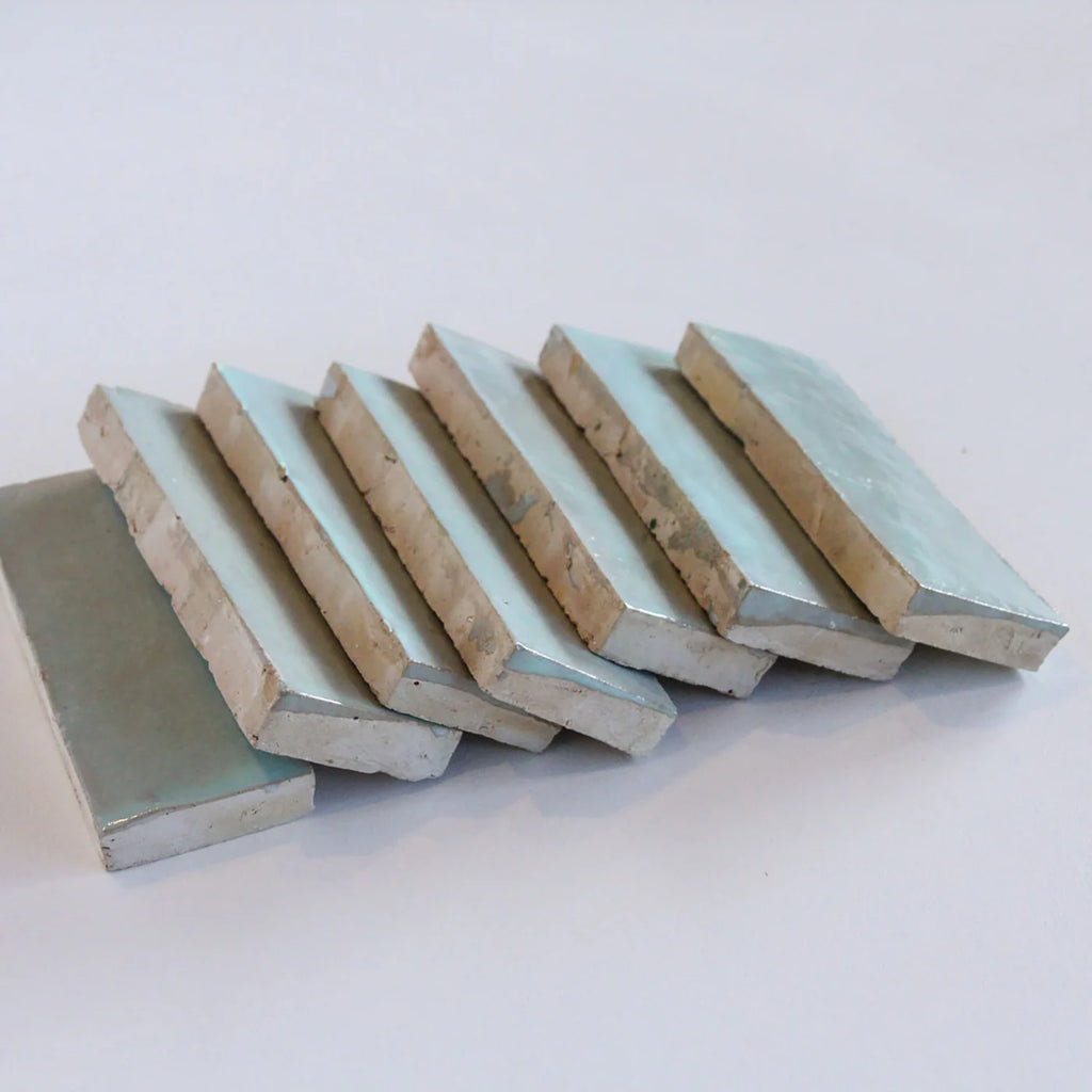 Tiles of Ezra Moroccan Zellige Thin Bejmat-MOSS-6x2 (Carton)