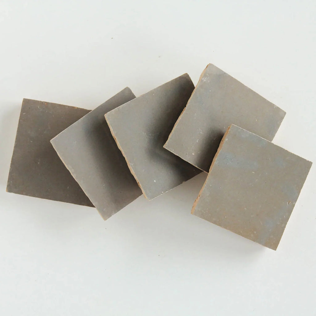 Tiles of Ezra Moroccan Zellige-MUSHROOM-4x4 (Carton)