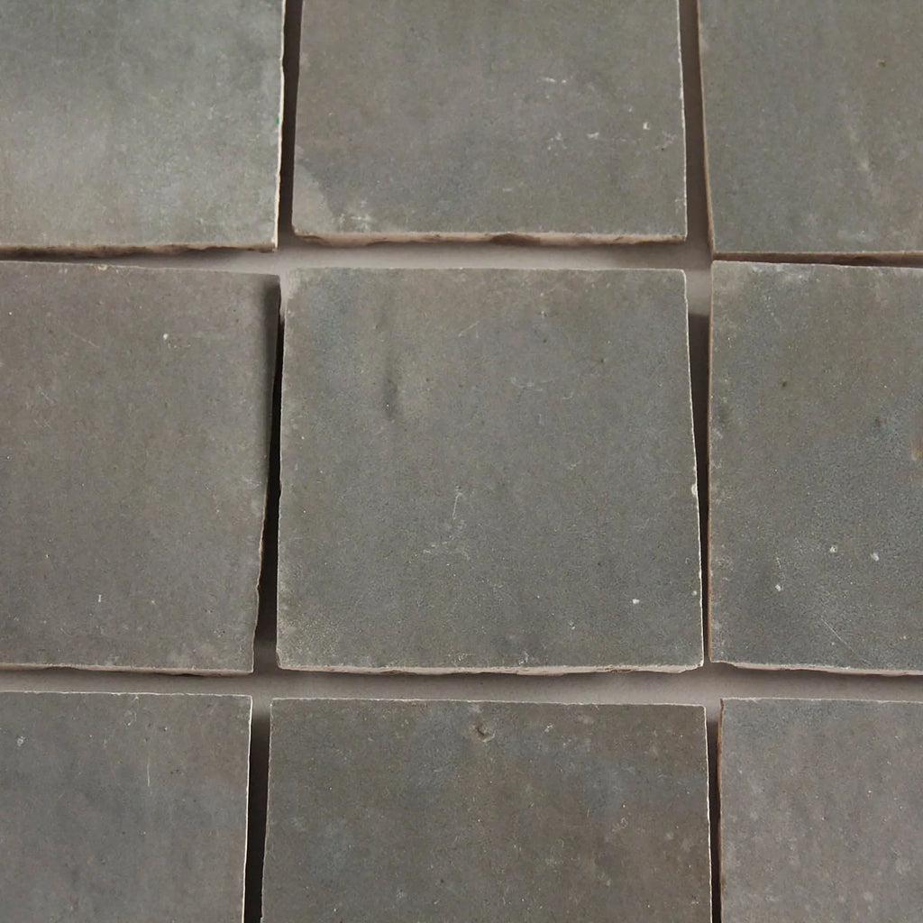 Tiles of Ezra Moroccan Zellige-MUSHROOM-4x4 (Carton)