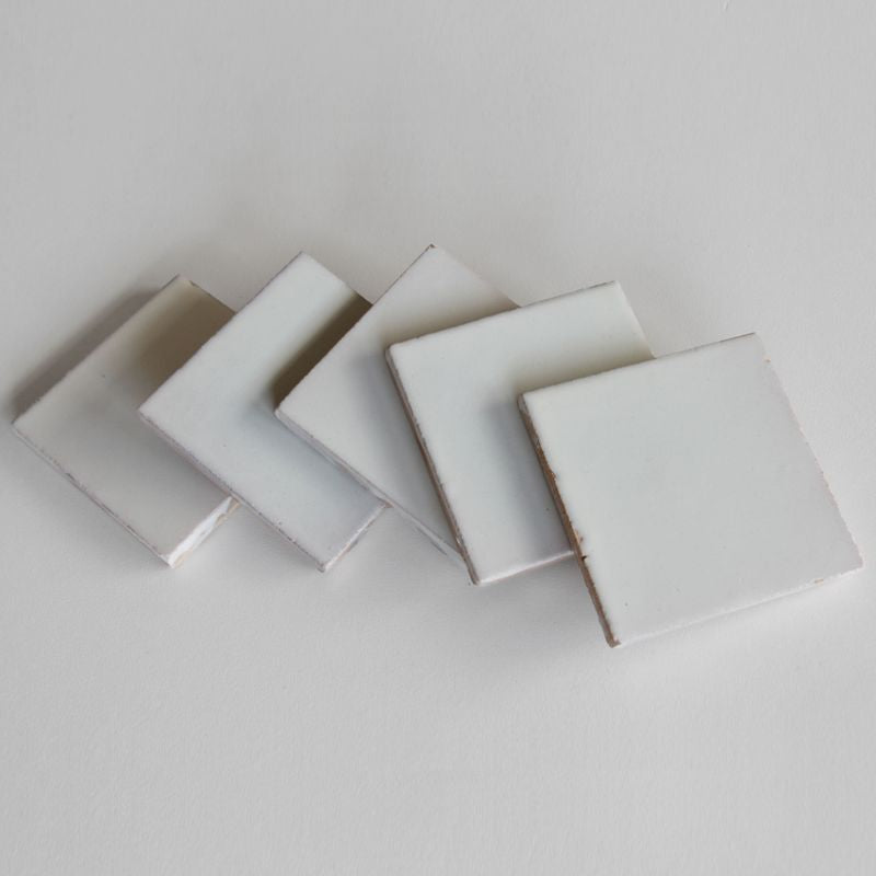 Tiles of Ezra Moroccan Tierra - Nieve Punto 4 x 4 (Carton)